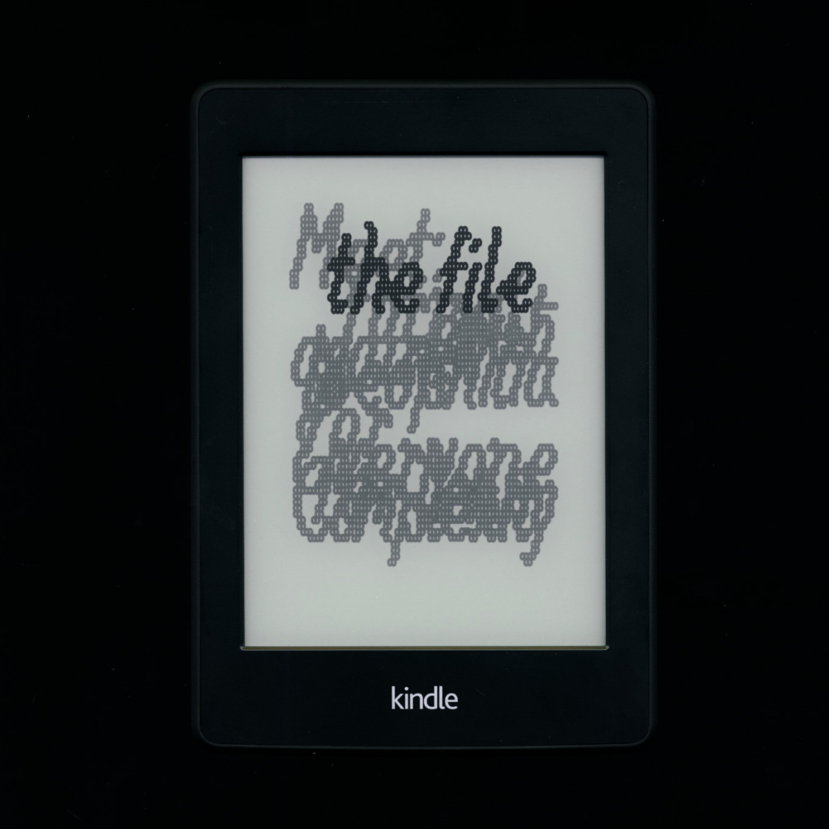 epub poster on kindle 3/4